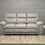 3+2 Bromley Gretal Leather & Fabric Sofa Set Image 3