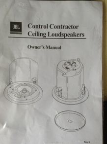 Another Price Drop !!! Jbl Control 24ct Ceiling Loudspeakers
