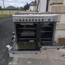 Beumatic Freestanding 90cm dual-fuel cooker Image 3