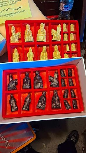 Rare unused Handmade Chess Set