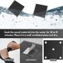 Panels Acoustic Foam, 30 x 30 x 3 cm, 48 Pieces, Acoustic Insulation for Studios, Recording Studios, Offices, Acoustic Wall Soundproofing, Includes Adhesives Image 7