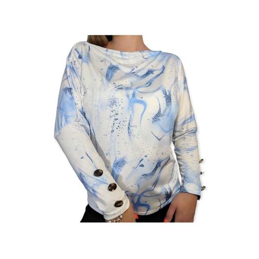 Patterned Long sleeved top