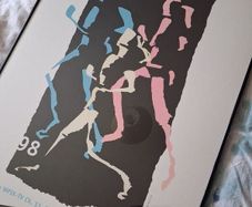 NYC Marathon Poster by Heidi Larsen