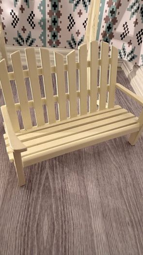 Dolls House Furniture Garden Set