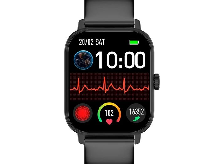 Fashion Smart Watch 1.83" Waterproof Fitness Heart Rate Tracker for Men/Women