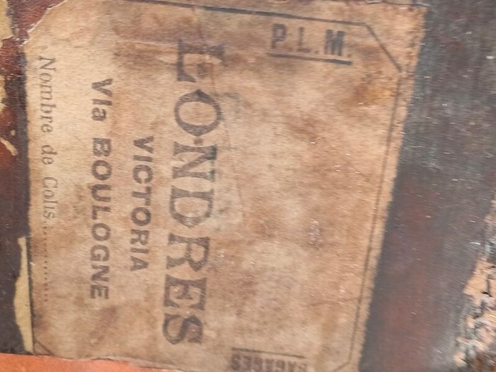 Vintage Leather Suitcase