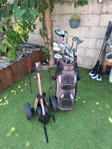 Golf Compleat Set 14 Clubs + Trolly