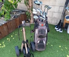 Golf Compleat Set 14 Clubs + Trolly