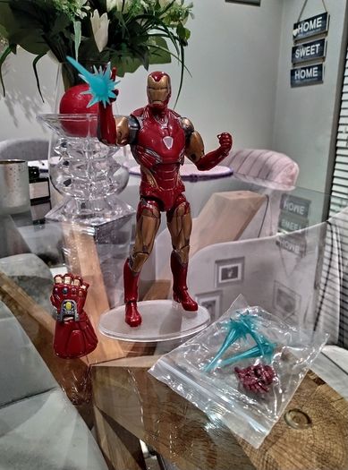 Marvel Legends Avengers Endgame Iron Man Mark 85 LXXXV Action Figure Bro Thor BAF