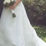 Wedding dress with red detail Image 5