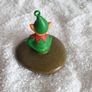 Leprechaun On A Stone Ornament Image 2