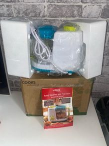 Brand new Cooks professional baby food steamer and processer