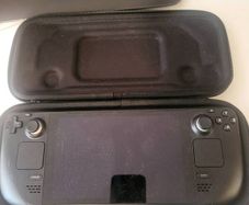 Valve Steam Deck 256gb - Black, B + case - Charger Not Included