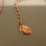 custom necklace with tiger print design Image 3