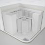 Double Bed Pocket Sprung Mattress.  As New.  IKEA Image 6