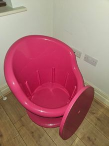 Ikea Pink Popptorp Chair