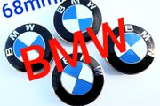Set of 4 brand new BMW Classic BLUE / WHITE alloy wheel caps