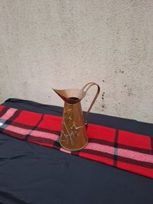 By post only copper pitcher