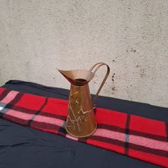 By post only copper pitcher
