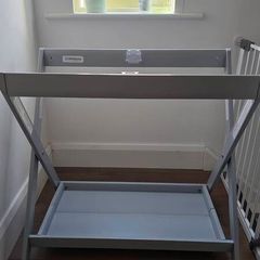 UPPAbaby Wooden Bassinet / Carrycot Stand - Grey (Great Condition)