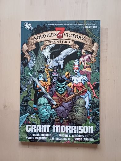 Seven Soldiers of Victory by Grant Morrison (Volume 1 to 4 DC Comics Graphic Novels 2006)