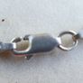 Vintage Sterling Silver 925 Figaro Necklace Chain 18" length - 7,30g Image 8