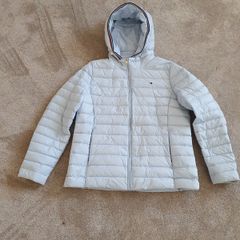 Tommy Hilfiger womens light blue jacket