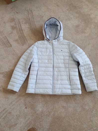 Tommy Hilfiger womens light blue jacket