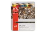 Caran dAche Pablo Colour Pencils (18 in a Metal Box)