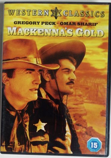 MacKenna's Gold [1969] Gregory Peck, Omar Sharif, Telly Savalas, Ted Cassidy, Camilla Sparv & Julie Newmar [1xDVD Movie]
