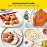 Multifunctional Digital Air Fryer+ Rotisserie, Dehydrator, Convection Oven, 17 Touch Screen Presets Fry, Roast, Dehydrate, Bake, XL 10L Family Size, Auto Shutoff, Large Easy-View Window Image 5