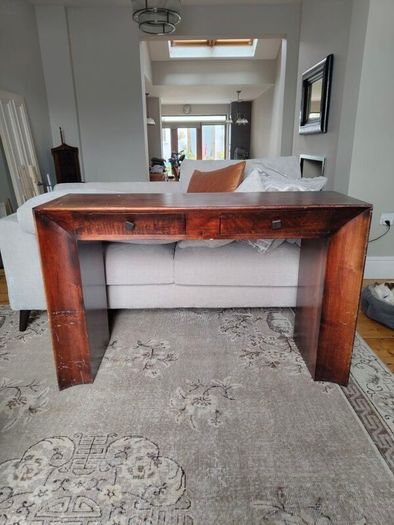Solid Wood Console Hallway Table