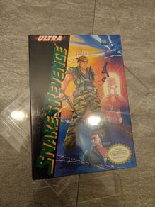 Sealed Snakes Revenge NES Mint Condition
