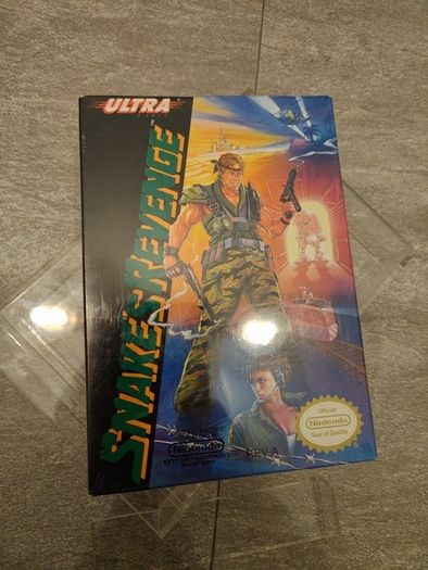 Sealed Snakes Revenge NES Mint Condition