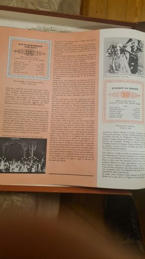 Treasury Of Great Operetta. 12 Vynal 33 RECORDS BOXED. All In Sleeves C/w Fabolous Booklet Of All The Conductors.