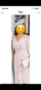 Mother of the Bride John Charles Dress and Nigel Rayment matching hat