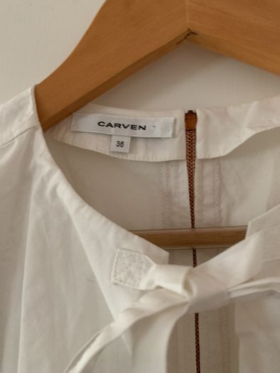 Designer 'Carven' cotton blouse