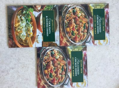 Recipes from around the world cookbook bundle