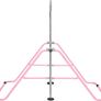 Gymnastics Bars, Horizontal Bar Expandable Gymnastics Kids Bar Folding Bar Junior Training Bar Multifunction Gym Training Equipment Home Training Adjustable Height Kip Bar Image 5
