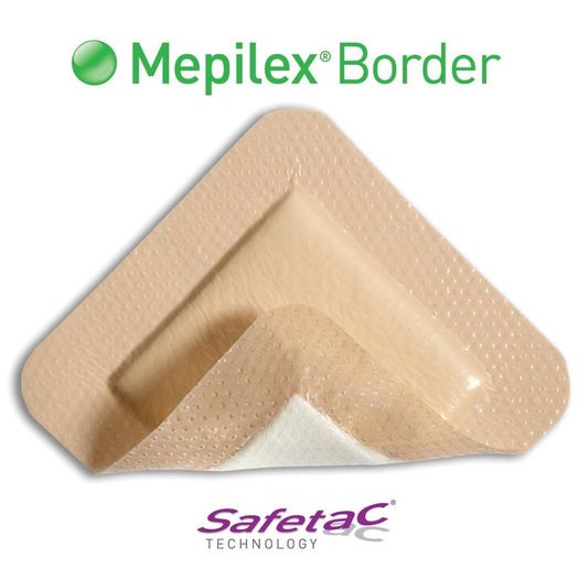 BRAND NEW Mepilex Border Dressing, 7.5x7.5cm, Pack of 5