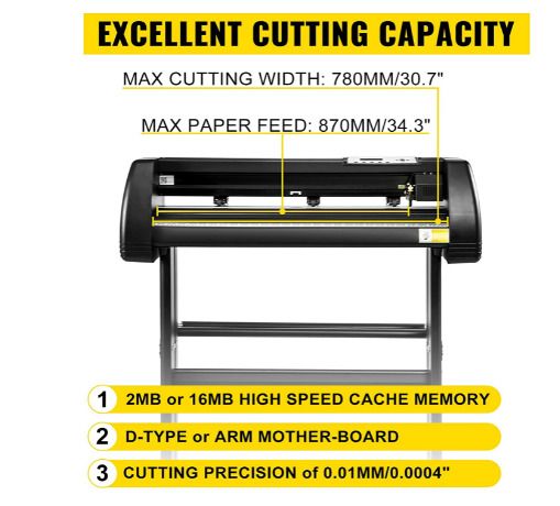 5 in 1 Transfer Heat Press Machine and  Vinyl Cutting Plotter Desktop Machine