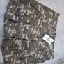 Stunning Brand New with tags Next UK14 Tall range Camo Printed 100% Cotton Pleated Denim Mini Skirt Image 2