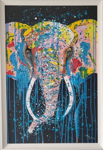 " blue elephant!