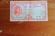 1966 Ireland Ten Shillings Banknote