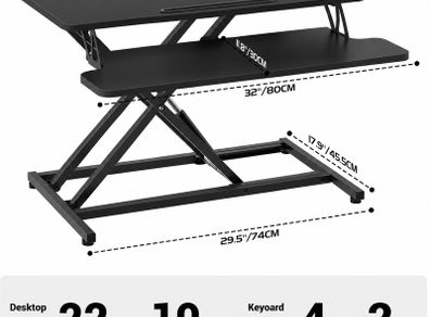 Standing Desk Converter - 80cm