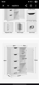 bathroom storage cabinet