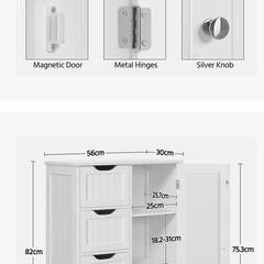 bathroom storage cabinet