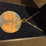 Theatre Acting Masks Comedy and Tragedy 9ct gold Image 3