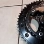 Shimano Sora 50-34T crankset + pedals (toeclips and straps) Image 3