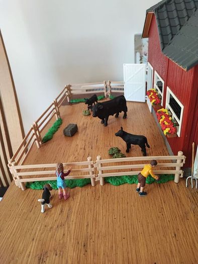 Schleich ultra rare, retired American Red Barn 100%